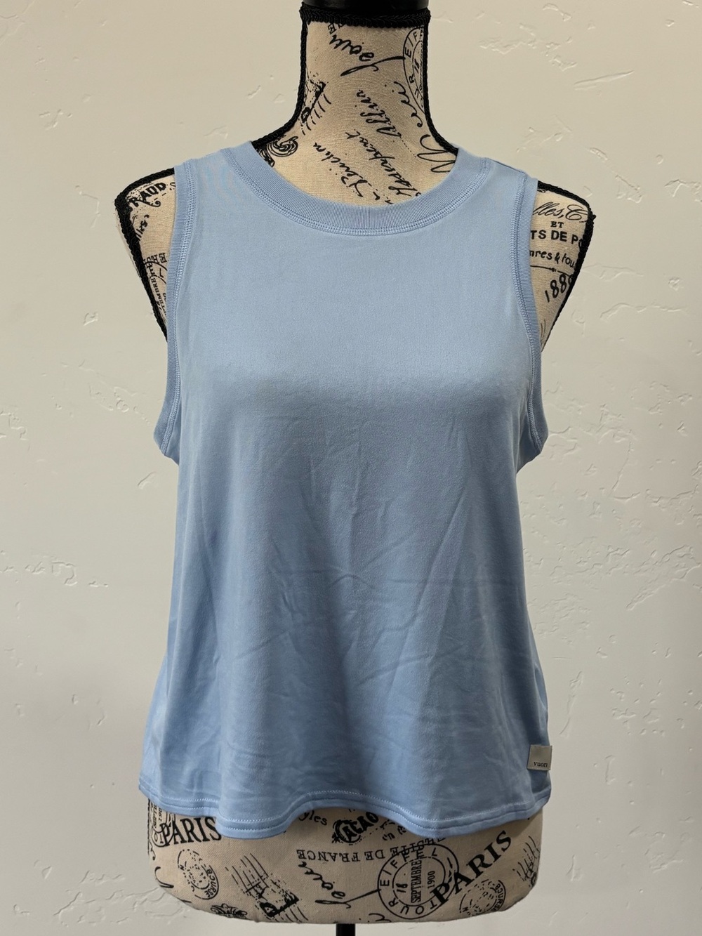 Vuori energy tank top blue